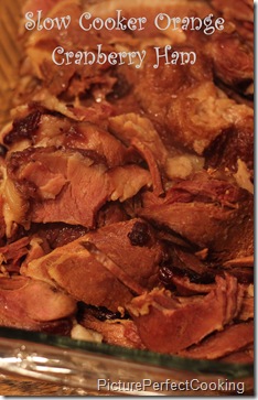 Slow Cooker Orange Cranberry Ham