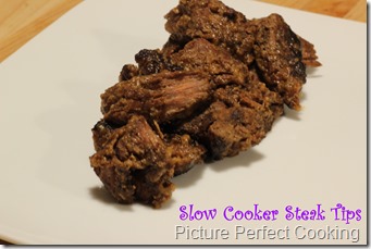 Slow Cooker Steak Tips
