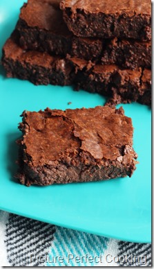 The Pioneer Woman Deep Dark Chocolate Brownies 1